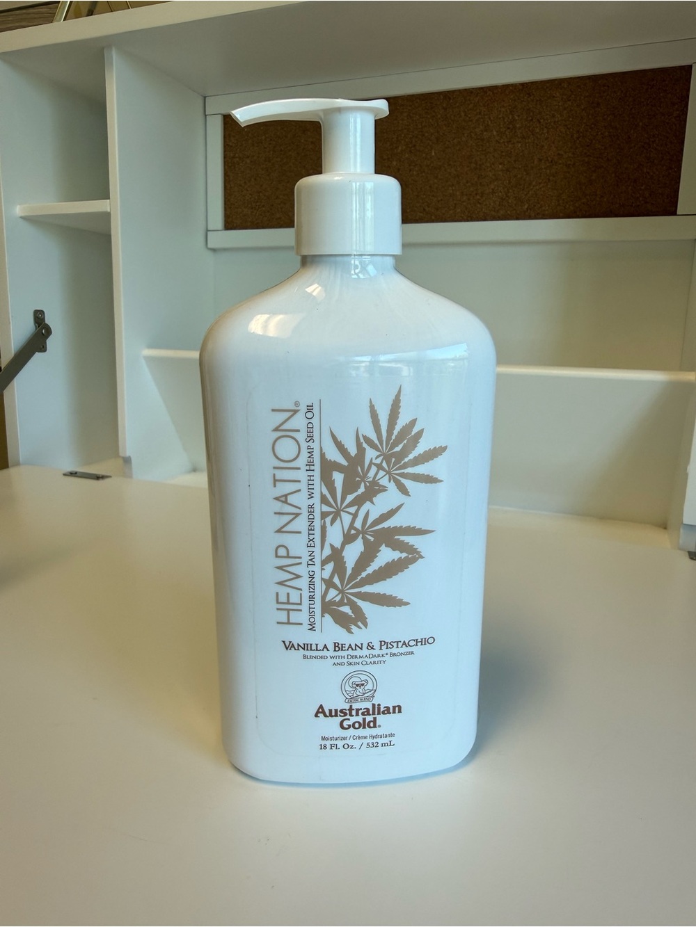 Australian Gold Moisturizing Tan Extender- Vanilla Bean & Pistachio, NEW